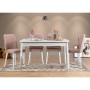 Table & Chairs Set (5 Pieces) Costa White-Stone White
Stone