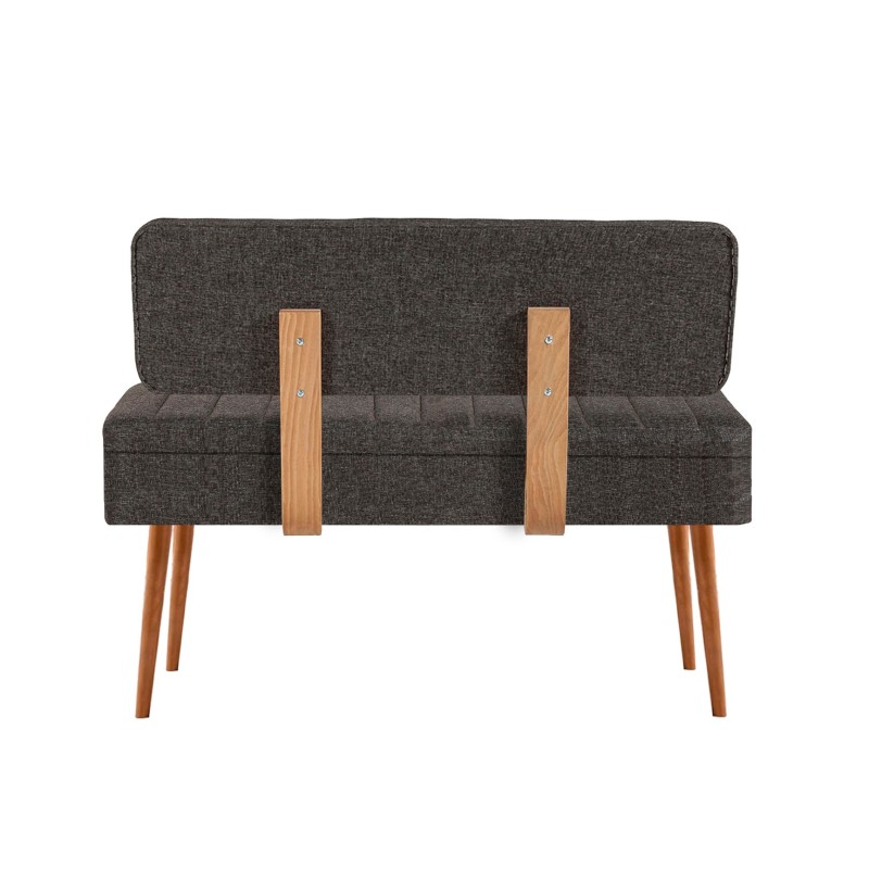 Extendable Dining Table & Chairs Set (5 Pieces) Vina 1053 - 4 - Anthracite, Atlantic Atlantic Pine
Anthracite