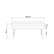Extendable Dining Table & Chairs Set (5 Pieces) Vina 1053 - 4 - Anthracite, Atlantic Atlantic Pine
Anthracite