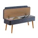 Extendable Dining Table & Chairs Set (5 Pieces) Vina 1048 - 4 - Atlantic, Dark Blue Atlantic Pine
Dark Blue