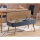 Extendable Dining Table & Chairs Set (5 Pieces) Vina 1048 - 4 - Atlantic, Dark Blue Atlantic Pine
Dark Blue
