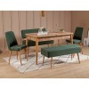 Extendable Dining Table & Chairs Set (5 Pieces) Vina 1070 - 4 - Atlantic, Green Atlantic Pine
Green