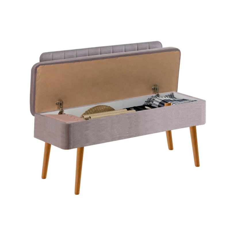 Extendable Dining Table & Chairs Set (5 Pieces) Vina 0701 - 4 - Atlantic, Grey Atlantic Pine
Grey