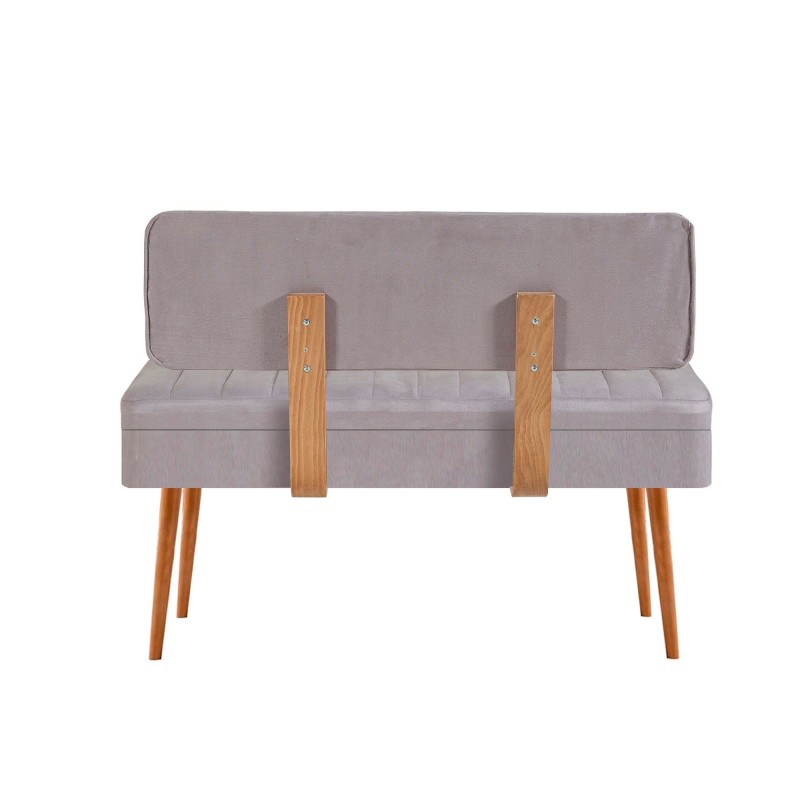 Extendable Dining Table & Chairs Set (5 Pieces) Vina 0701 - 4 - Atlantic, Grey Atlantic Pine
Grey