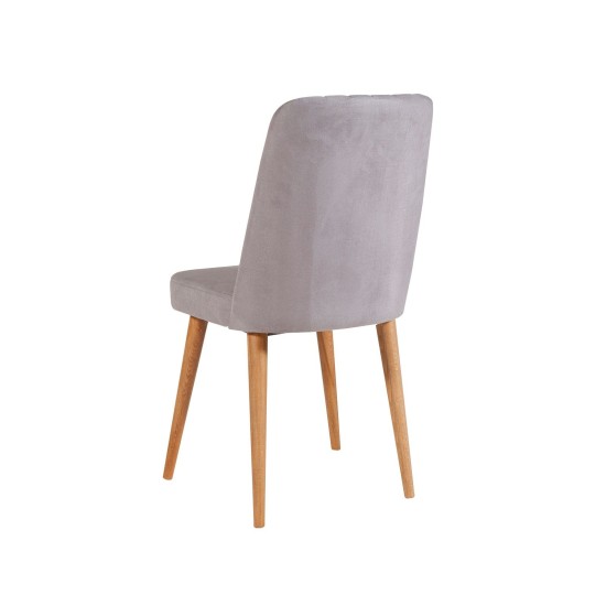 Extendable Dining Table & Chairs Set (5 Pieces) Vina 0701 - 4 - Atlantic, Grey Atlantic Pine
Grey