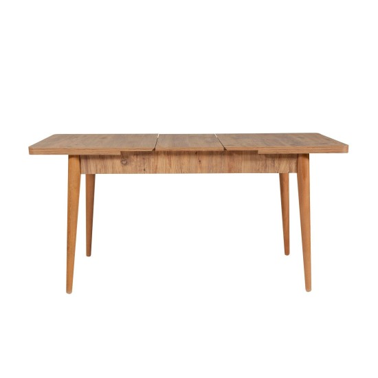 Extendable Dining Table & Chairs Set (5 Pieces) Vina 0701 - 4 - Atlantic, Grey Atlantic Pine
Grey
