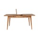 Extendable Dining Table & Chairs Set (5 Pieces) Vina 0701 - 4 - Atlantic, Grey Atlantic Pine
Grey