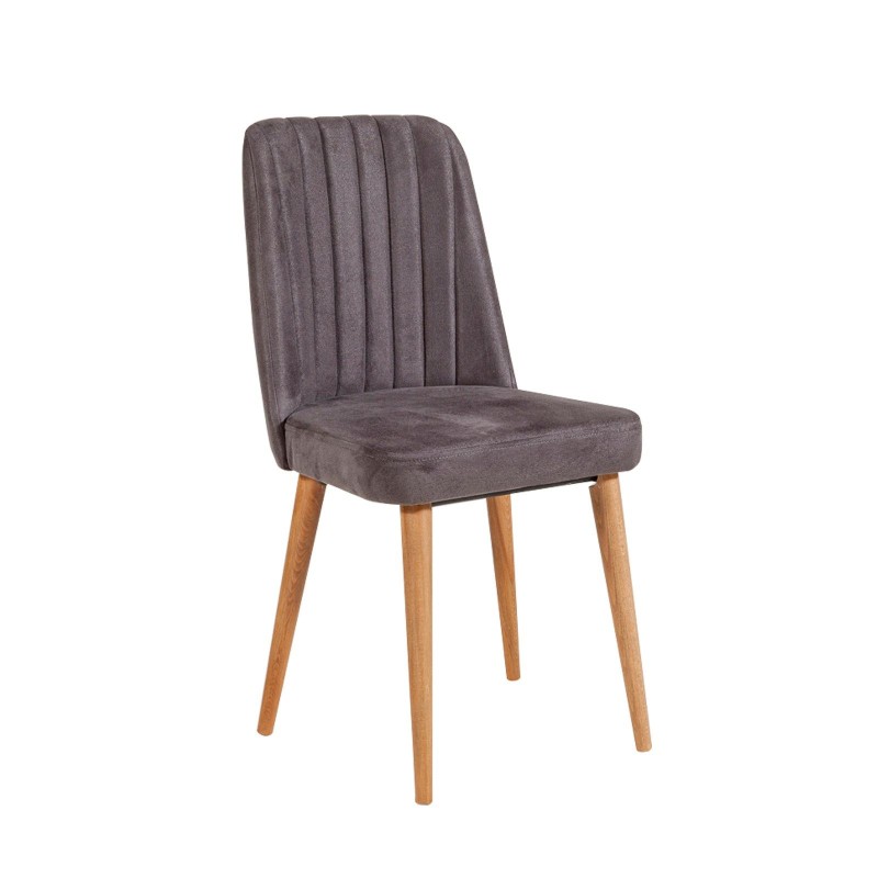 Extendable Dining Table & Chairs Set (5 Pieces) Vina 0701 - 4 - Anthracite, Atlantic Atlantic Pine
Anthracite