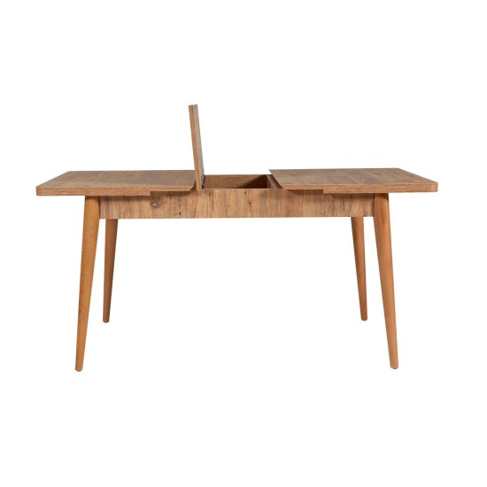 Extendable Dining Table & Chairs Set (5 Pieces) Vina 0900 - 4 - Atlantic, Stone Atlantic Pine
Stone Extendable Dining Table & Chairs Set (5 Pieces) Vina 0900 - 4 - Atlantic, Stone Atlantic Pine
Stone