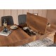 Extendable Dining Table & Chairs Set (5 Pieces) Vina 1053 - 4 - Anthracite, Walnut Walnut
Anthracite Extendable Dining Table & Chairs Set (5 Pieces) Vina 1053 - 4 - Anthracite, Walnut Walnut
Anthracite