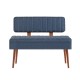 Extendable Dining Table & Chairs Set (5 Pieces) Vina 1048 - 4 - Walnut, Dark Blue Walnut
Dark Blue
