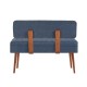 Extendable Dining Table & Chairs Set (5 Pieces) Vina 1048 - 4 - Walnut, Dark Blue Walnut
Dark Blue