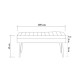 Extendable Dining Table & Chairs Set (5 Pieces) Vina 0701 - 4 - Walnut, Grey Walnut
Grey Extendable Dining Table & Chairs Set (5 Pieces) Vina 0701 - 4 - Walnut, Grey Walnut
Grey
