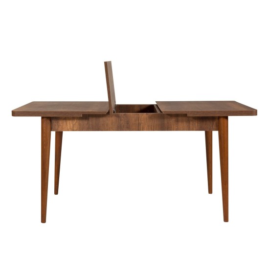 Extendable Dining Table & Chairs Set (5 Pieces) Vina 0701 - 4 - Walnut, Grey Walnut
Grey Extendable Dining Table & Chairs Set (5 Pieces) Vina 0701 - 4 - Walnut, Grey Walnut
Grey