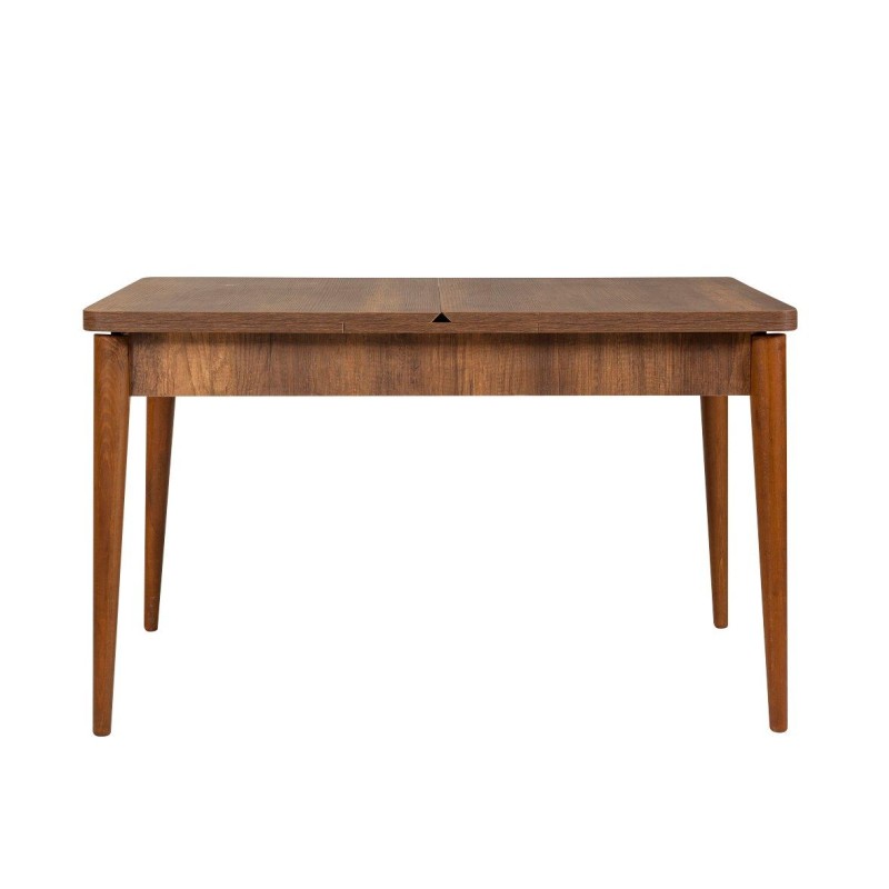 Extendable Dining Table & Chairs Set (5 Pieces) Vina 0900 - 4 - Walnut, Stone Walnut
Stone