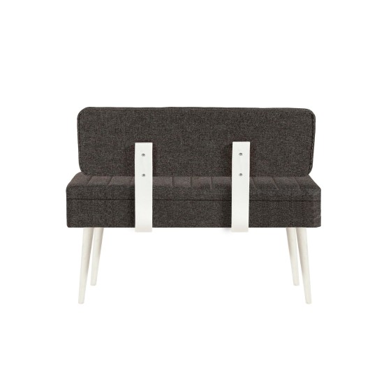 Extendable Dining Table & Chairs Set (5 Pieces) Vina 1053 - 4 - Anthracite, White White
Anthracite Extendable Dining Table & Chairs Set (5 Pieces) Vina 1053 - 4 - Anthracite, White White
Anthracite