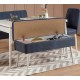 Extendable Dining Table & Chairs Set (5 Pieces) Vina 1048 - 4 - White, Dark Blue White
Dark Blue Extendable Dining Table & Chairs Set (5 Pieces) Vina 1048 - 4 - White, Dark Blue White
Dark Blue