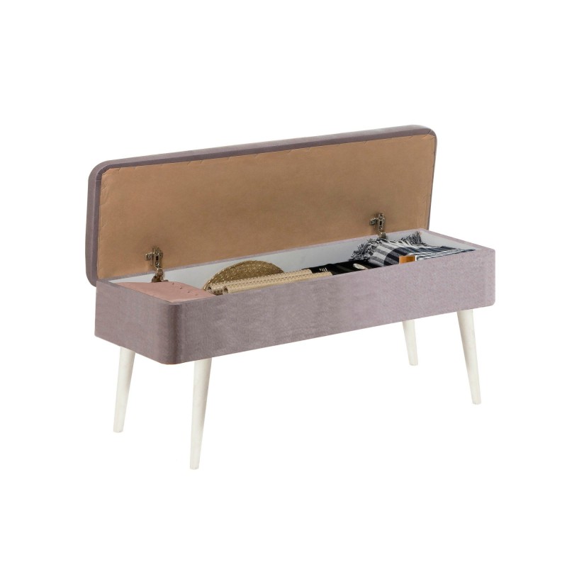 Extendable Dining Table & Chairs Set (5 Pieces) Vina 0701 - 4 - White, Grey White
Grey