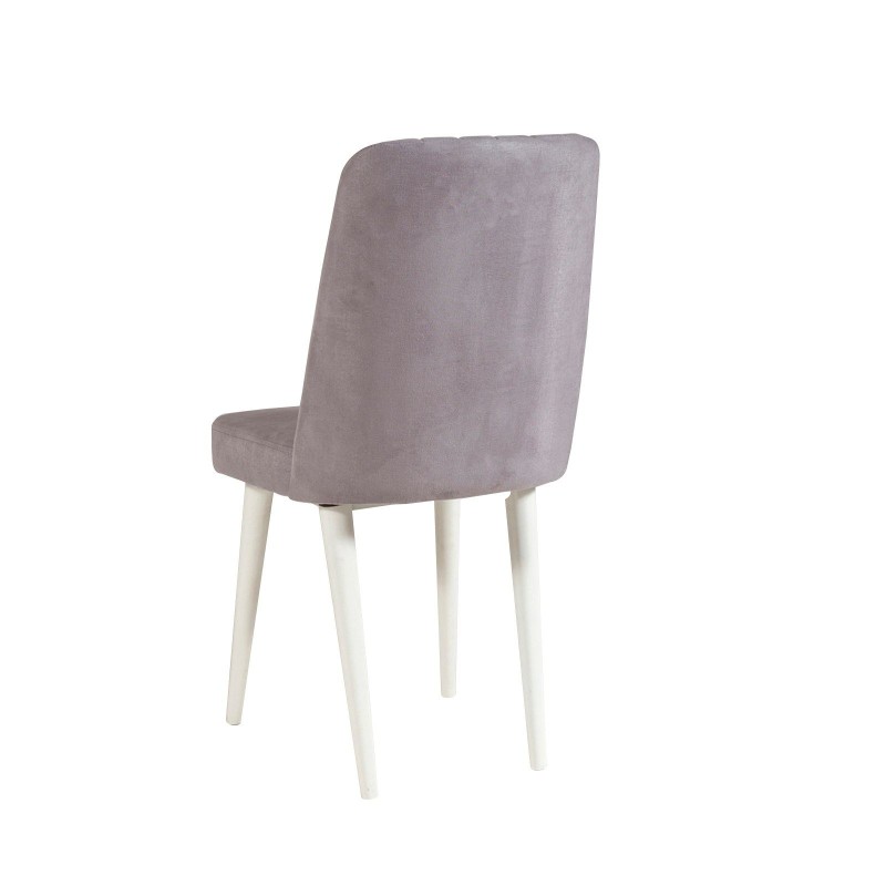 Extendable Dining Table & Chairs Set (5 Pieces) Vina 0701 - 4 - White, Grey White
Grey