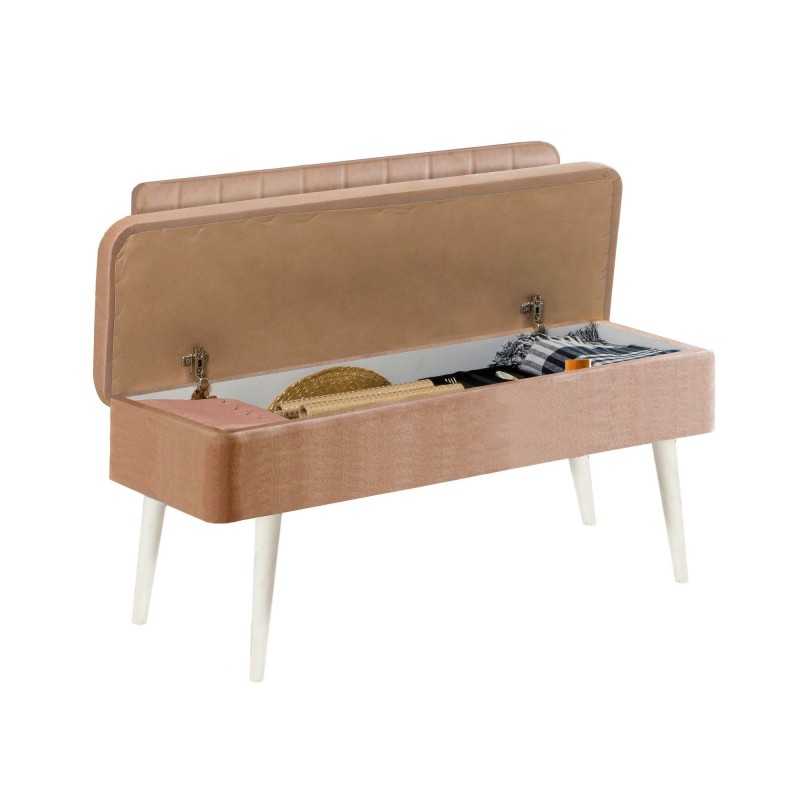 Extendable Dining Table & Chairs Set (5 Pieces) Vina 0900 - 4 - White, Stone White
Stone