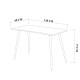 Study Desk Fabio - Atlantic Atlantic Pine Study Desk Fabio - Atlantic Atlantic Pine