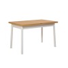 Extendable Dining Table Oliver Open - Karina White White