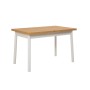 Extendable Dining Table Oliver Open - Karina White White