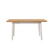 Extendable Dining Table Oliver Open - Karina White White Extendable Dining Table Oliver Open - Karina White White
