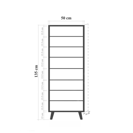 Shoe Cabinet Vegas - B 942 White