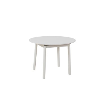 Extendable Dining Table Oliver - White White