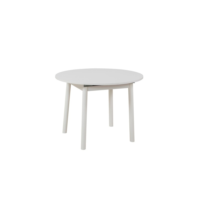 Extendable Dining Table Oliver - White White