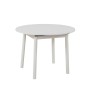 Extendable Dining Table Oliver - White White