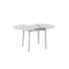 Extendable Dining Table Oliver - White White