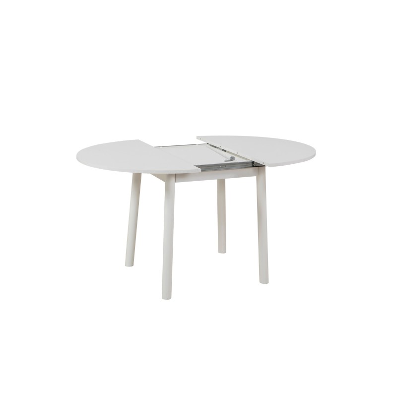 Extendable Dining Table Oliver - White White