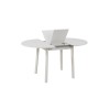 Extendable Dining Table Oliver - White White