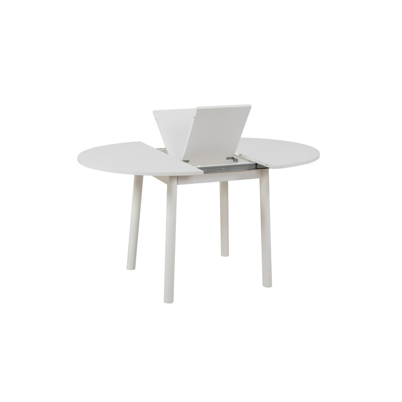 Extendable Dining Table Oliver - White White