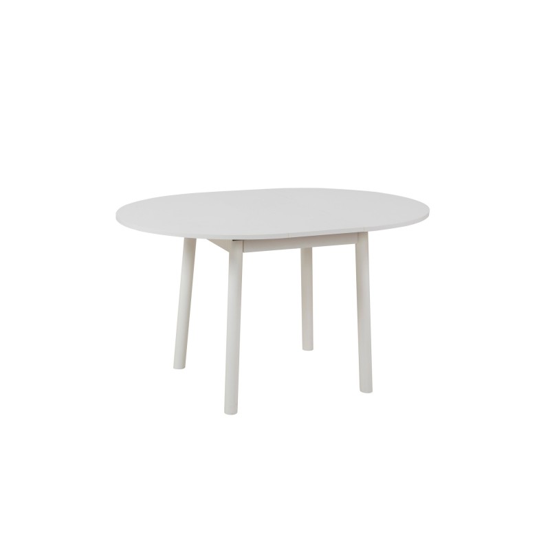 Extendable Dining Table Oliver - White White