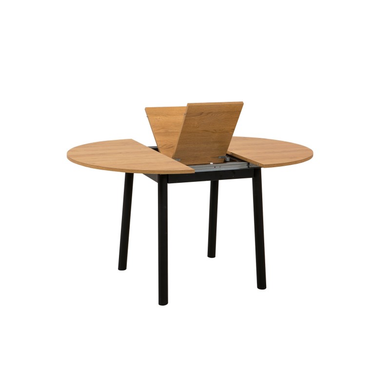 Extendable Dining Table Oliver - Oak, Black Oak
Black