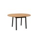 Extendable Dining Table Oliver - Oak, Black Oak
Black
