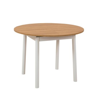 Extendable Dining Table Oliver - Oak, White Oak
White