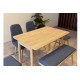 Extendable Dining Table & Chairs Set (6 Pieces) Vina Mini 03 1048 - Oak, Dark Blue Oak
Dark Blue Extendable Dining Table & Chairs Set (6 Pieces) Vina Mini 03 1048 - Oak, Dark Blue Oak
Dark Blue