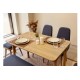 Extendable Dining Table & Chairs Set (6 Pieces) Vina Mini 03 1048 - Oak, Dark Blue Oak
Dark Blue Extendable Dining Table & Chairs Set (6 Pieces) Vina Mini 03 1048 - Oak, Dark Blue Oak
Dark Blue