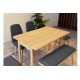 Extendable Dining Table & Chairs Set (6 Pieces) Vina Mini 03 1053 - Oak, Anthracite Oak
Anthracite Extendable Dining Table & Chairs Set (6 Pieces) Vina Mini 03 1053 - Oak, Anthracite Oak
Anthracite