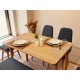 Extendable Dining Table & Chairs Set (6 Pieces) Vina Mini 03 1053 - Oak, Anthracite Oak
Anthracite Extendable Dining Table & Chairs Set (6 Pieces) Vina Mini 03 1053 - Oak, Anthracite Oak
Anthracite