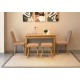 Extendable Dining Table & Chairs Set (6 Pieces) Vina Mini 03 0900 - Oak, Stone Oak
Stone Extendable Dining Table & Chairs Set (6 Pieces) Vina Mini 03 0900 - Oak, Stone Oak
Stone