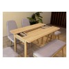 Extendable Dining Table & Chairs Set (6 Pieces) Vina Mini 03 0701 - Oak, Soho Grey Oak
Soho Grey