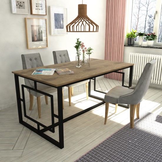 Dining Table Alin - Black Walnut
Black Dining Table Alin - Black Walnut
Black