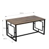 Dining Table Alin - Black Walnut
Black