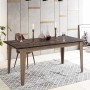 Dining Table Lorenz Walnut
Black
