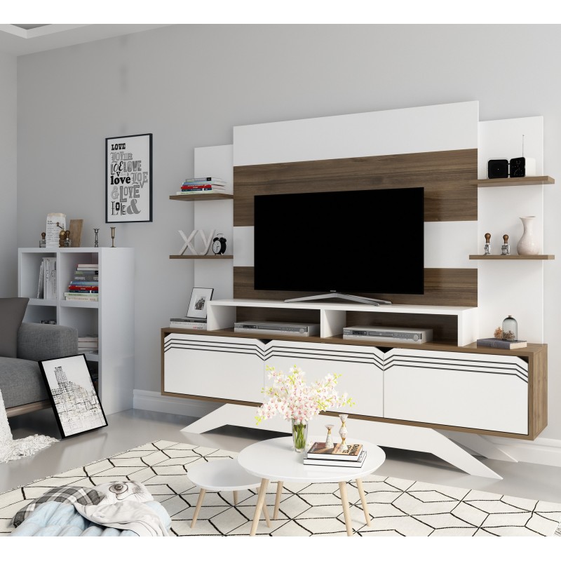 TV Unit Delpi Walnut
White